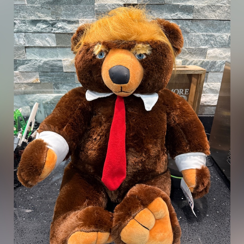First edition, Trumpy bear. Purchased in 2018.